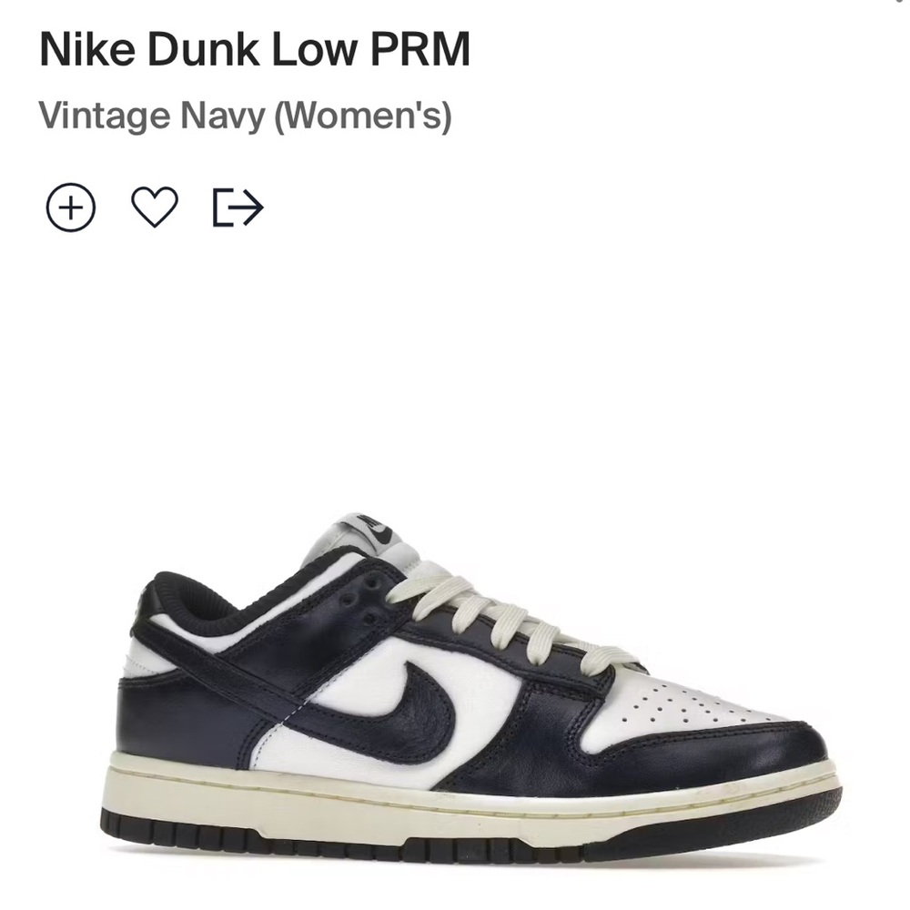 Nike Dunks Vintage Navy